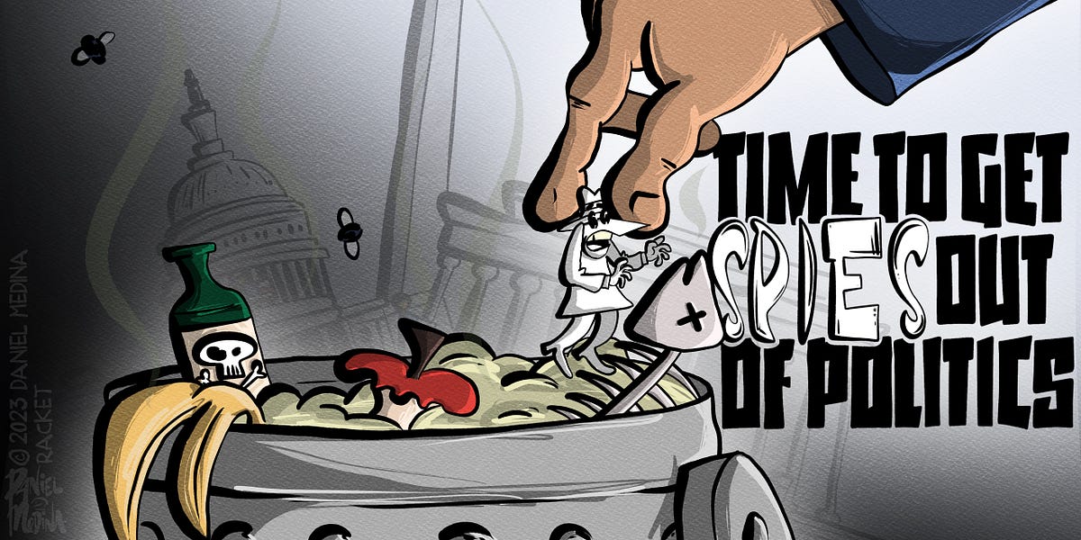 Listen to This Article: Time to Get Spies Out of Politics