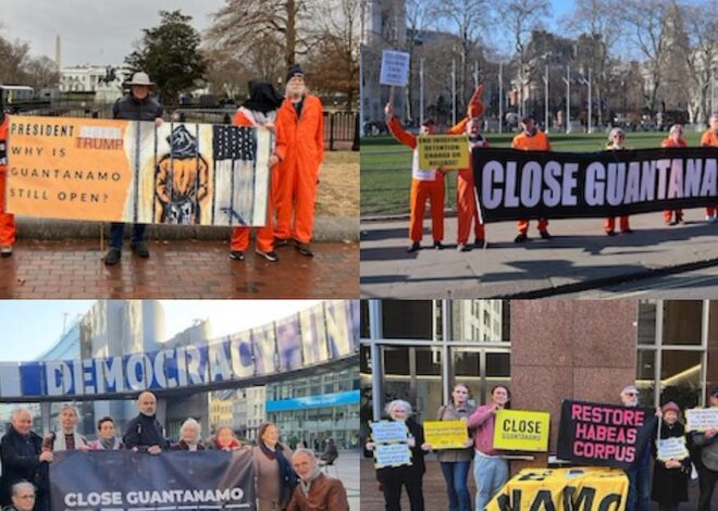 global vigils call for Guantánamo’s closure — and no more migrant prisoners