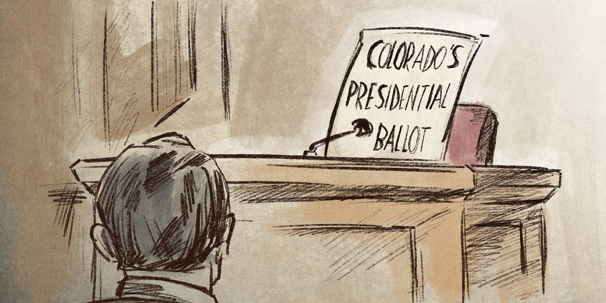 Listen to This Article: Trump's Ballot Access Case On Trial