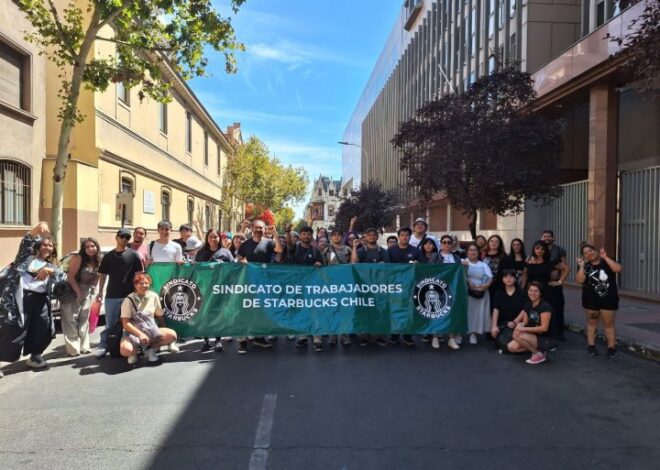 “One Hour of Work Is Worth Less Than A Cup of Coffee”: Starbucks Workers in Chile On Strike