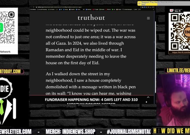 Firsthand Reports from Gaza About Israel Breaking the Ceasefire | @HowDidWeMissTha