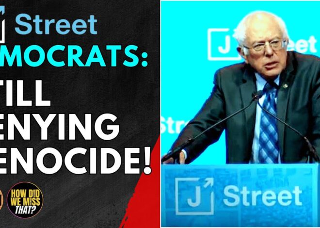 The Genocide Denial of J Street Democrats | @HowDidWeMissTha