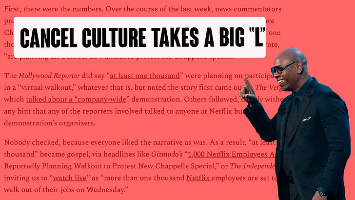 Listen to This Article: Cancel Culture Takes a Big "L"