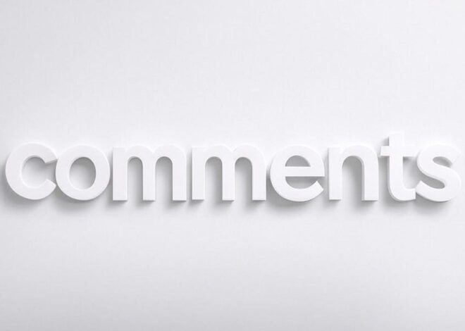 Comments – A Skeptic