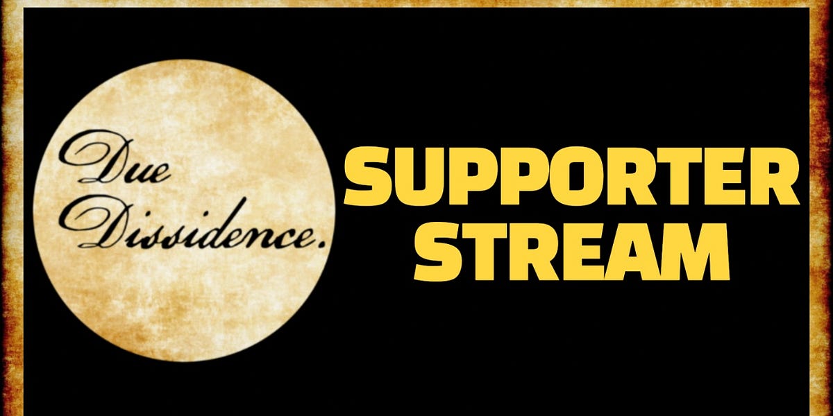 SUPPORTER STREAM Tonight at 8pm ET