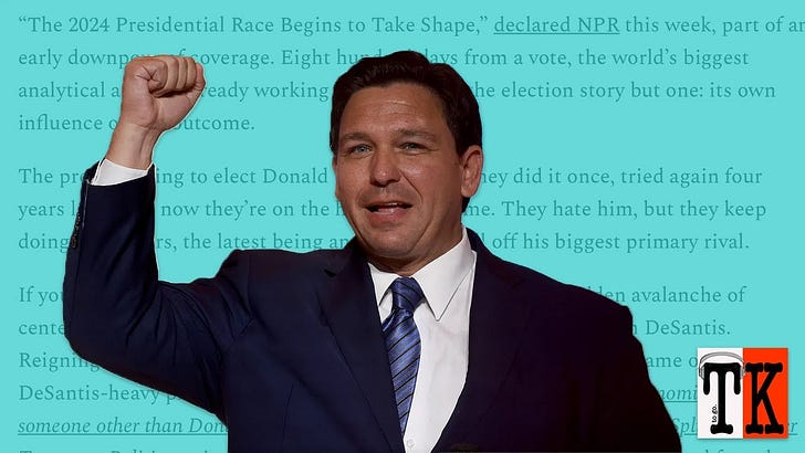 Listen to This Article: The Press is Already Working Overtime to Elect Trump Again