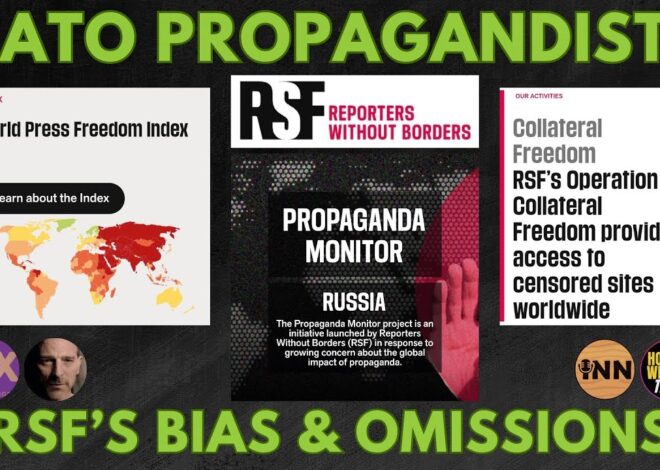 RSF-Reporters Without Borders is a NATO Tool Under the Guise of Press Freedom | @GetIndieNews