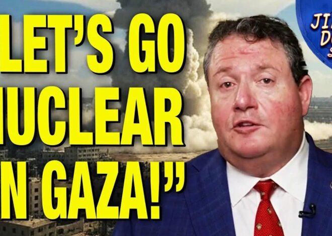Congressman’s UNHINGED Nuclear Threat Against Gaza