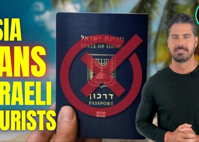 Zionist-Free Zones – Asian Countries Ban Israeli Tourists