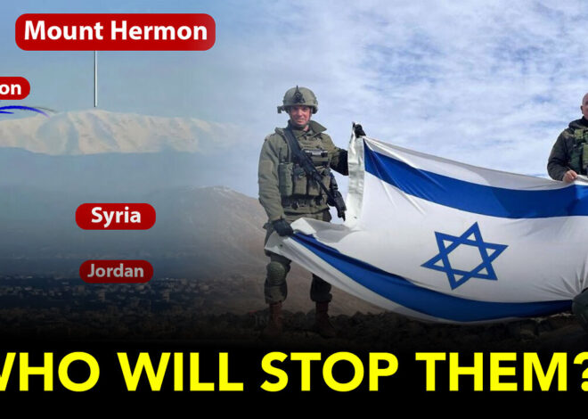 Israel Bombs Syria Over 500 Times, Seizes Most Strategic Mountain in the Levant