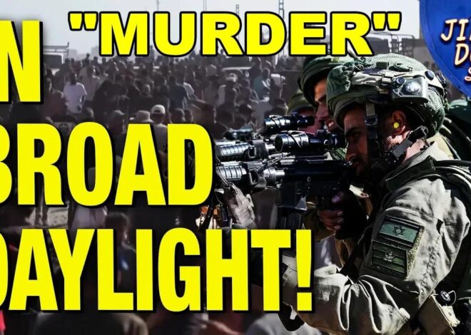 Israeli Troops OPEN FIRE On Starving Palestinians Seeking Aid