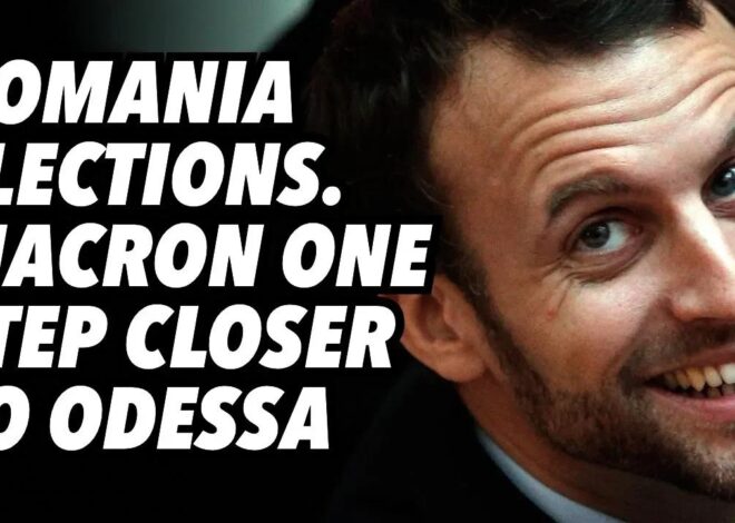 Romania elections. Macron one step closer to Odessa