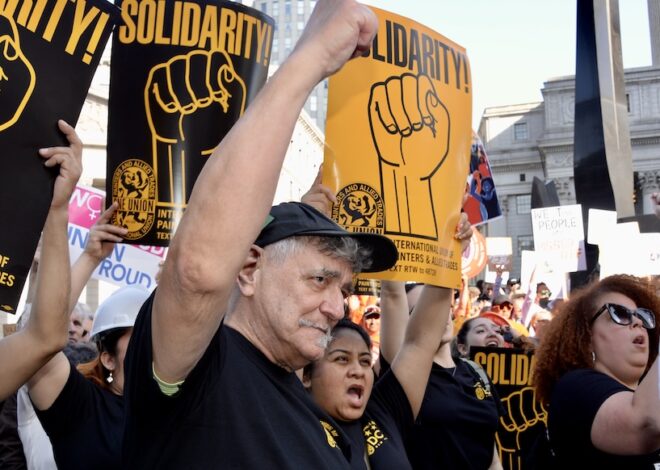 May Day Rallies Confront Billionaire Assaults