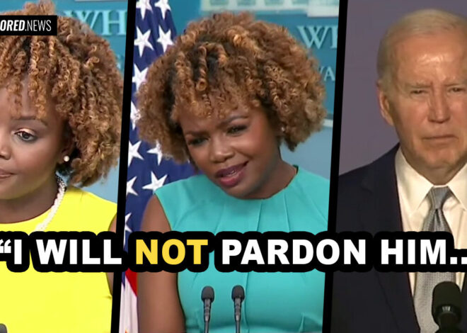 Biden and KJP Repeatedly Said He Wouldn't Pardon Hunter