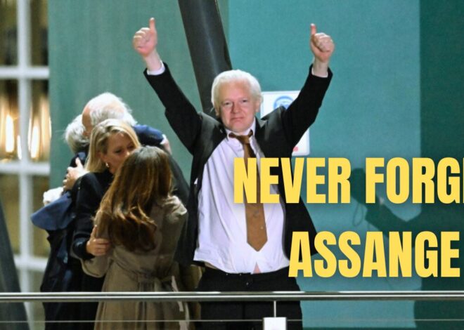 Never forget Julian Assange