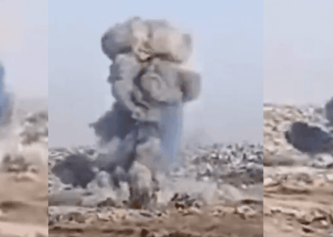 IDF Soldiers Drop Blue Bomb in Gaza as Part of Gender Reveal Celebration