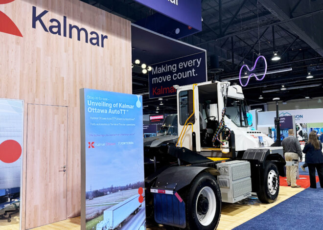 Kalmar and Forterra announce autonomous terminal tractor