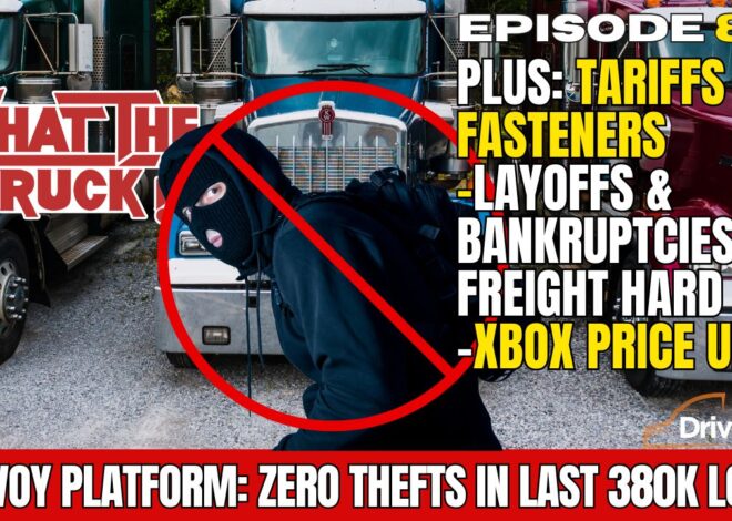 Convoy Platform: Zero thefts over last 380,000 loads; tariffs vs. fasteners | WHAT THE TRUCK?!?