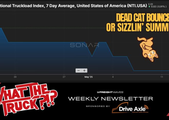 Blitz week blip or sizzlin’ summer freight market?