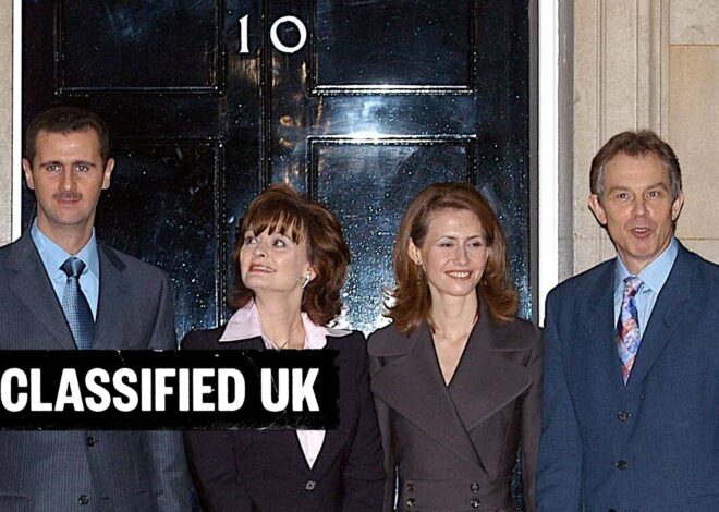 Syrian dictator ‘always welcome here’, Tony Blair said