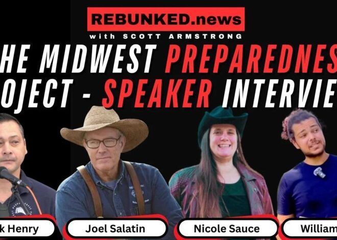 Joel Salatin Interview More LIVE From Midwest Preparedness Project Festival