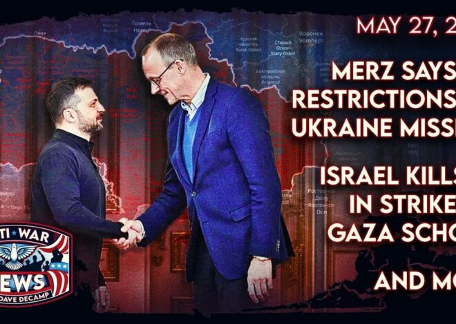 Merz Says No Restrictions on Ukraine Missiles, Israel Kills 36 in Strike on Gaza School, and More