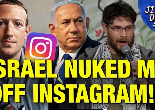 Israel Got Me BANNED From Instagram – Comedian Michael Schirtzer