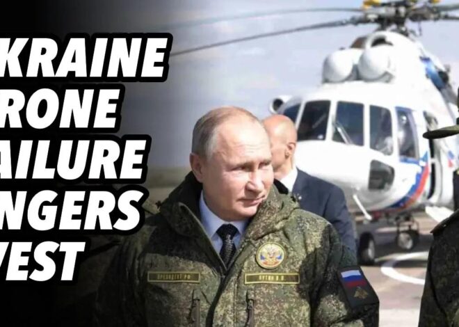 Ukraine drone swarm failure angers West