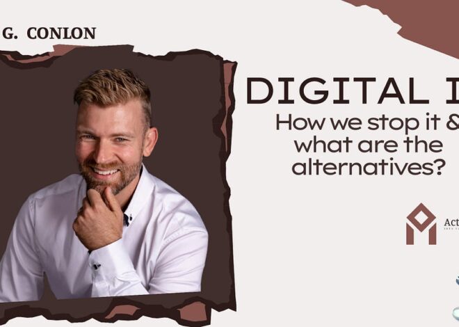 I discuss stopping digital IDs with someone who wrote the book about this (literally)