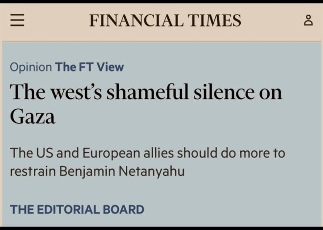 Multiple Western Press Outlets Have Suddenly Pivoted Hard Against Israel
