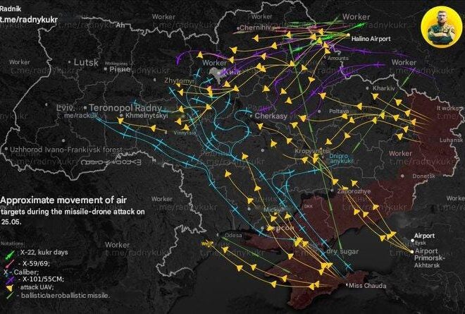 Russia Unleashes Saved-Up Fury as Ukrainian Air Defense Woes Come to Light