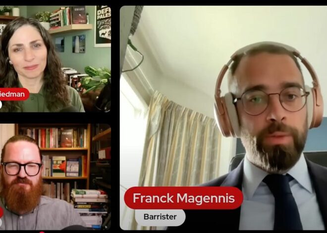 How to litigate against Zionism