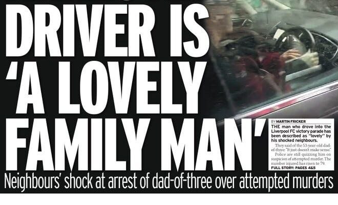 We’re saying nice things about the Liverpool driver now that he is white British