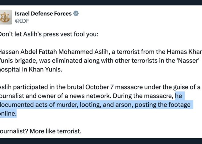 Israel Admits It Bombed A Hospital To Kill A Journalist For Doing Journalism