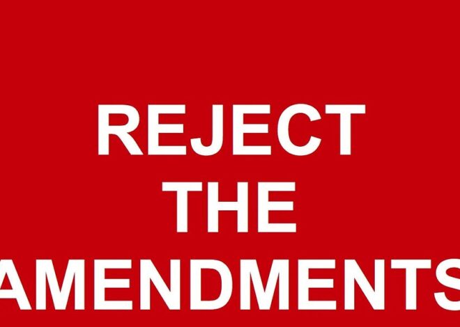 REJECT THE 2024 IHR AMENDMENTS