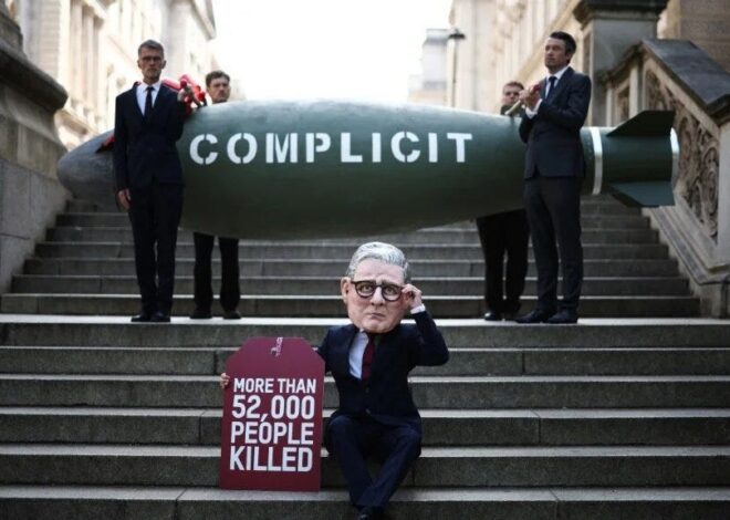“Ignore Starmer’s theatrics. Gaza’s trail of blood leads straight to his door” by Jonathan Cook