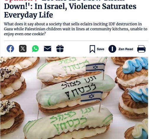 “Israel is in Moral Meltdown” – Conflicts Forum