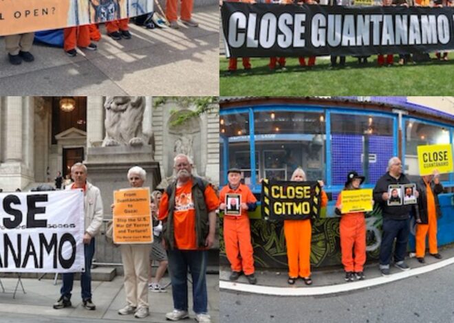 The monthly Guantánamo vigils and their ongoing significance