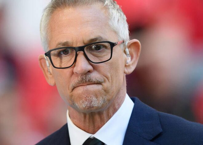 Gary Lineker fired for unacceptable behaviour such as objecting to genocide