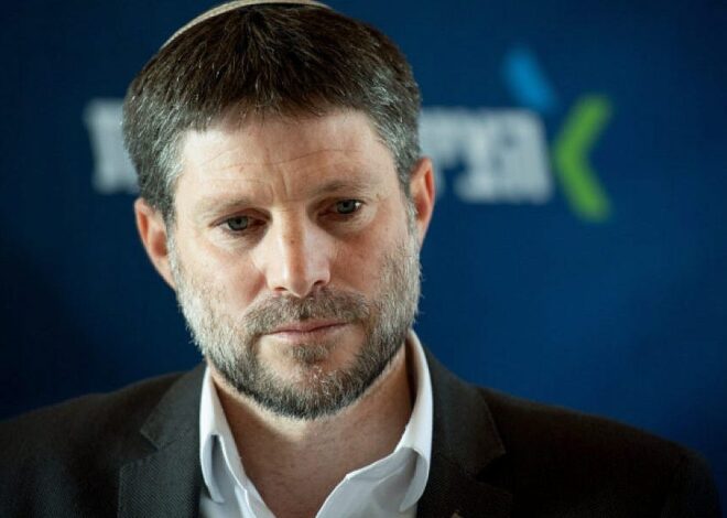 Israeli Finance Minister Admits Israel Will Ethnically Cleanse Gaza.