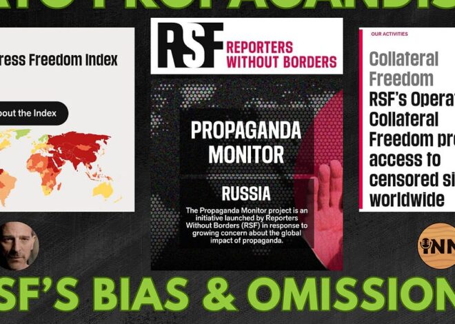 RSF-Reporters Without Borders is a NATO Tool Under the Guise of Press Freedom