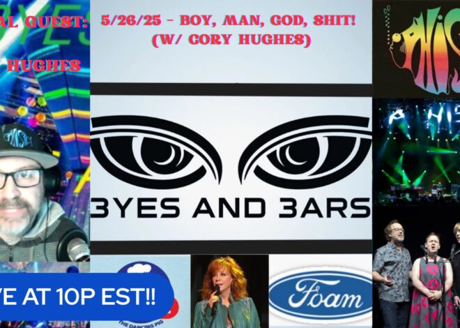 5/26/25 – Boy, Man, God, Shit! (w/ Cory Hughes) | EyesAndEars