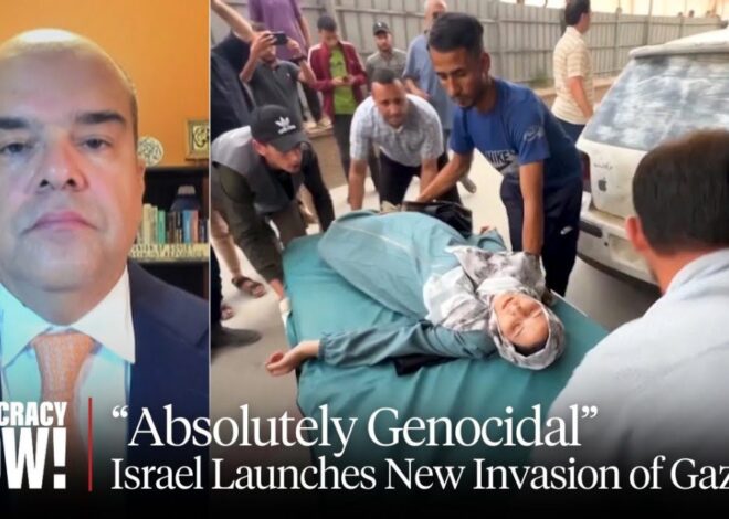 Mouin Rabbani on ‘Gideon’s Chariots,’ Israel’s Latest Escalation of War on Gaza