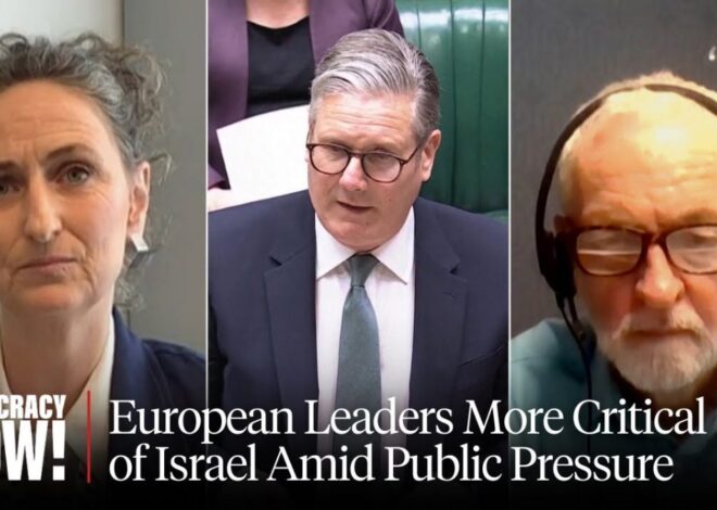 U.K. MP Jeremy Corbyn & EU MP Lynn Boylan on Europe Pressuring Israel to Halt Atrocities in Gaza