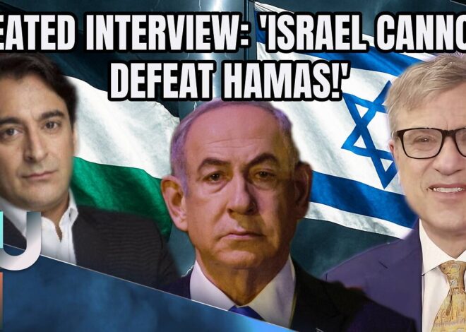 âIsrael CANNOT Beat Hamasâ Afshin Rattansi Challenges Jerusalem Center President Dr. Dan Diker
