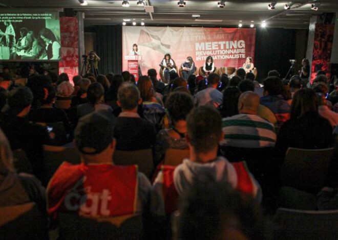 Over 2,000 Socialists From France and Other Countries Ralied in Paris Against Militarism, War, and Genocide