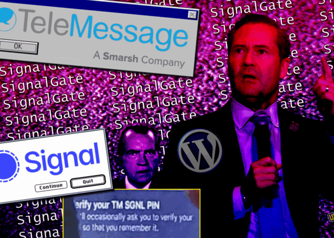 SignalGate Meets WordPress: Outgoing National Security Adviser’s Phone Dumps Messages via Israeli App