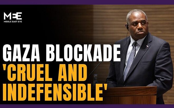 “David Lammy announces UK-Israel talks suspension and summons Israeli Ambassador” – Middle East Eye