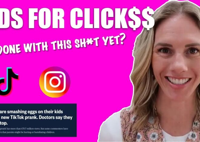 KIDS FOR CLICK$$ | DISTURBING TREND OF PARENTS USING THEIR KIDS FOR $