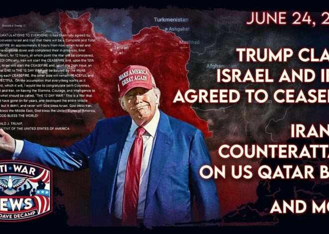 Trump Claims Israel and Iran Agreed to Ceasefire, Iranian Counterattack on US Qatar Base, and More